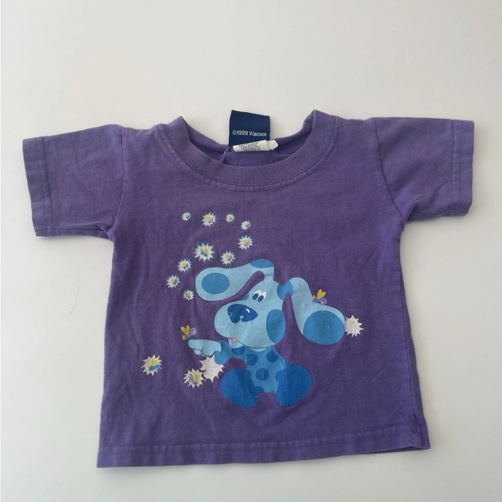Vintage Blue’s Clues T-Shirt. Original Viacom toddler t-shirt from 1999